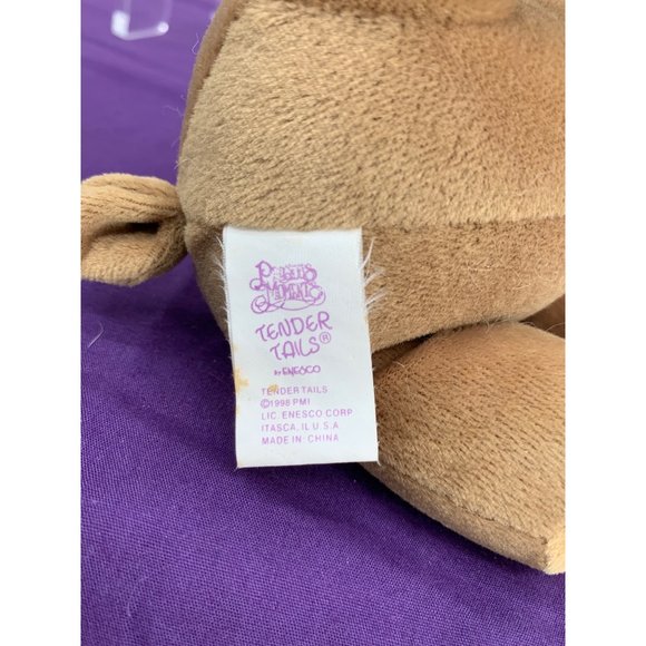 Precious Moments Tender Tails, 1998 Tan/ Brown Reindeer - Picture 9 of 12